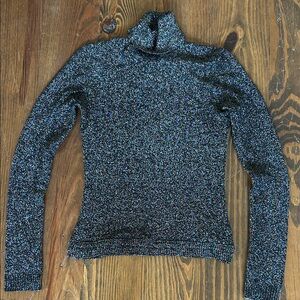 BROOKS BROTHERS Multicolor SPARKLY Turtleneck Sweater XS like XXS
